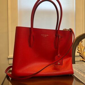 Red Kate Spade Handle / Crossbody Bag